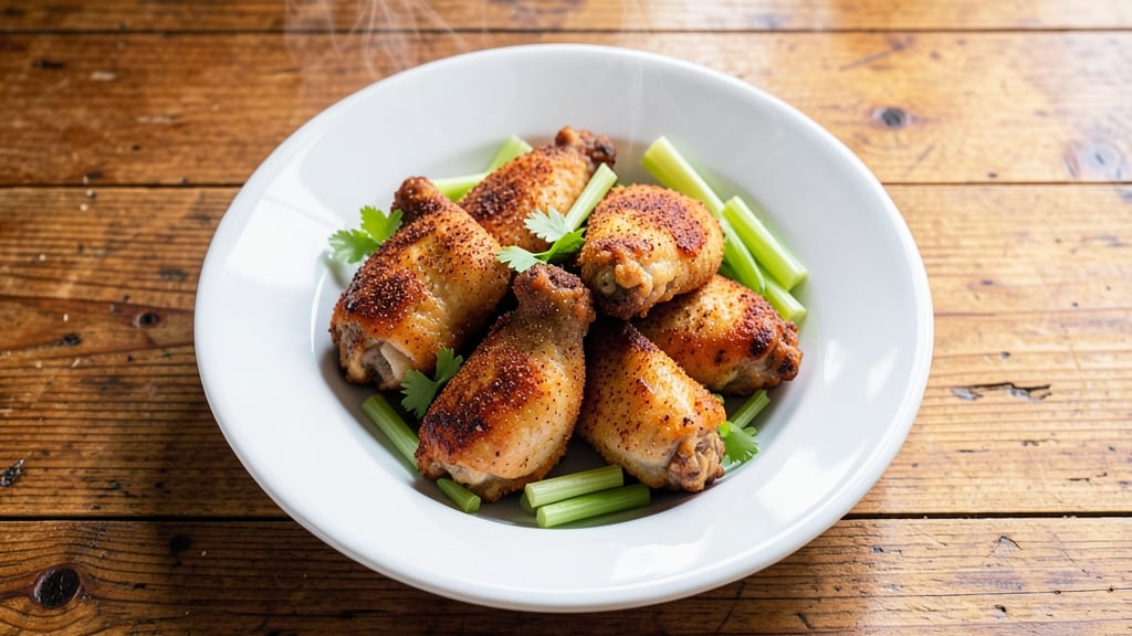 Church's Chicken Copycat Recipe: Crispy Celery Crown Over Juicy Fried Chicken