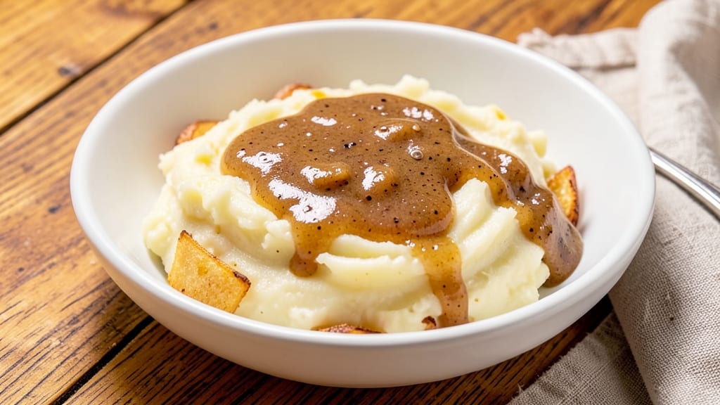 Church's Chicken Mashed Potatoes and Gravy Recipe: Buttery Creaminess With Crispy Celery Crown