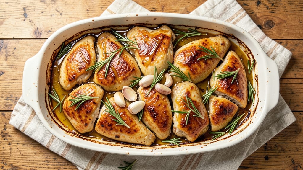 Copycat Costco Chicken Bake Recipe: Crispy-Topped Comfort in One Pan