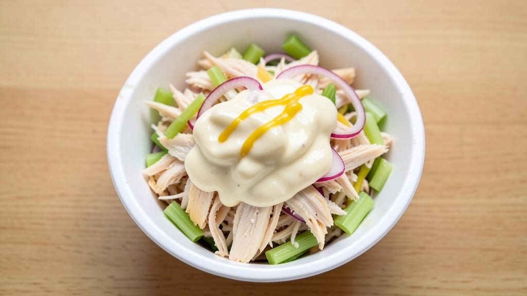 Copycat Zaxby's Chicken Salad Recipe: Crunchy Celery and Cream Cheese Magic