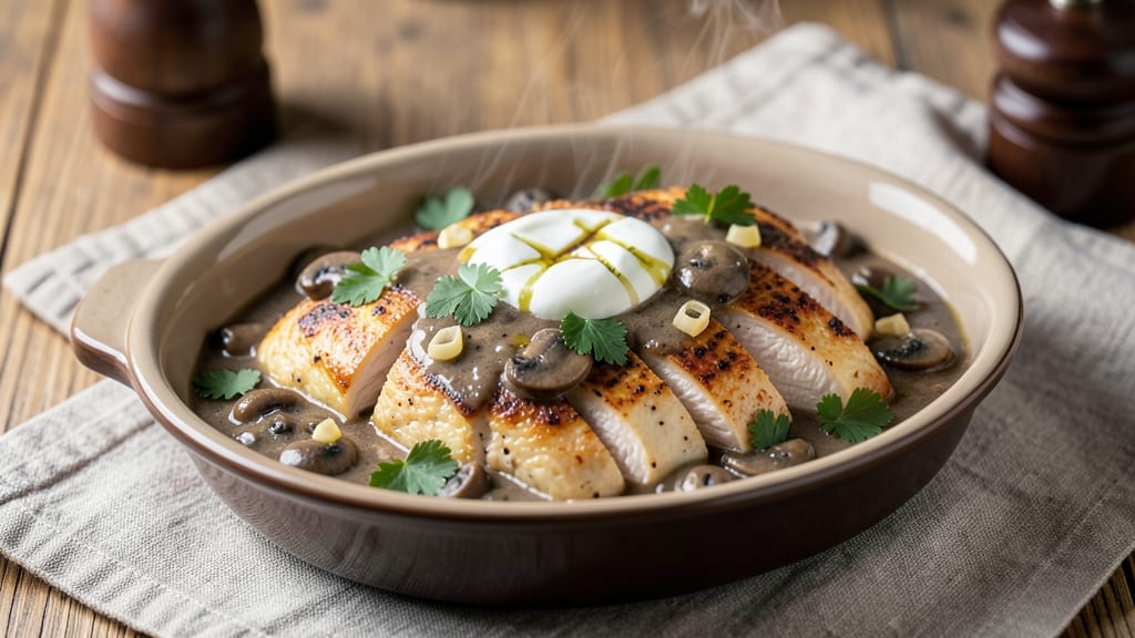 Baked Chicken Stroganoff Recipe: Creamy Mushroom Sauce Without the Skillet