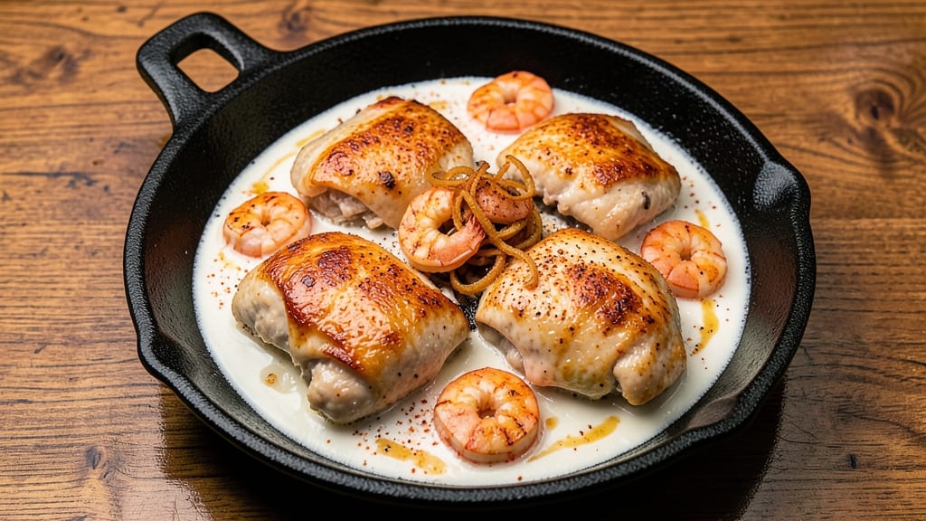 Applebee's Sizzling Chicken And Shrimp Recipe: Triple-Dredged Crunch With Buttermilk Brine Secret
