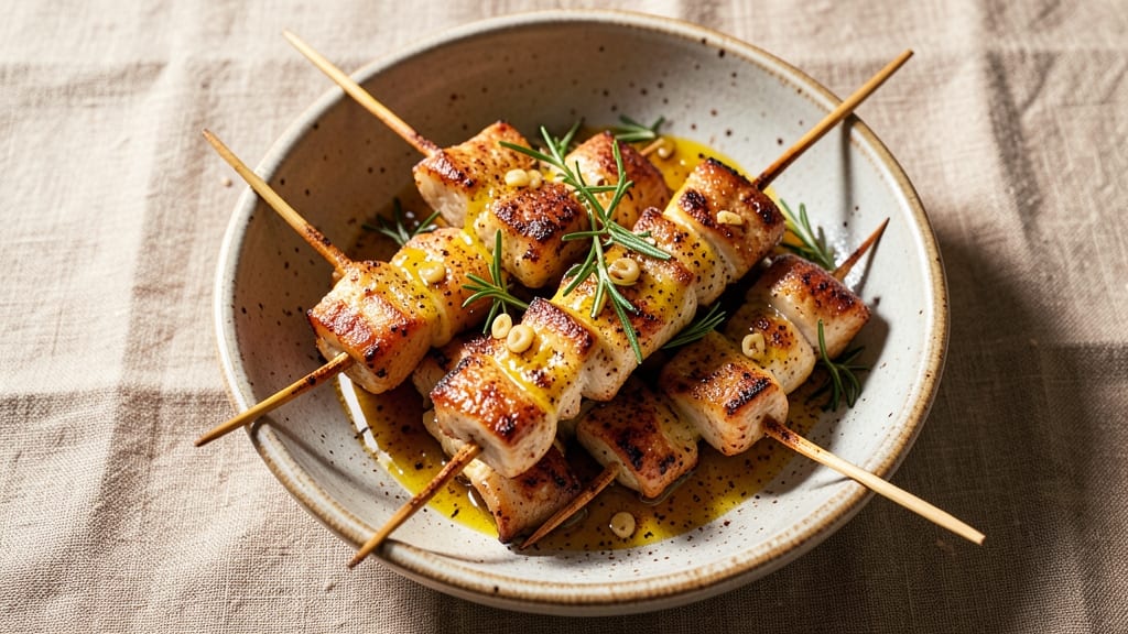 Air Fried Chicken Skewers Recipe: Char-Grilled Crunch With Juicy Centers