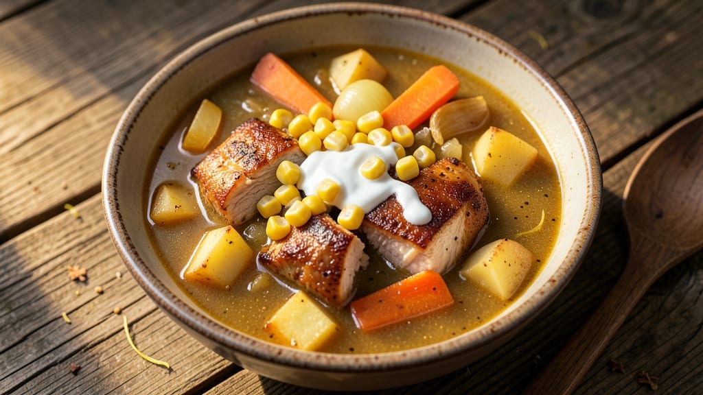 Amish Chicken Corn Chowder Soup Recipe: Creamy, Crunchy, and Heirloom-Style Comfort