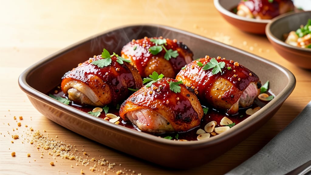 Baked BBQ Boneless Chicken Thighs Recipe: Smoky-Sweet Glaze That Locks in Moisture