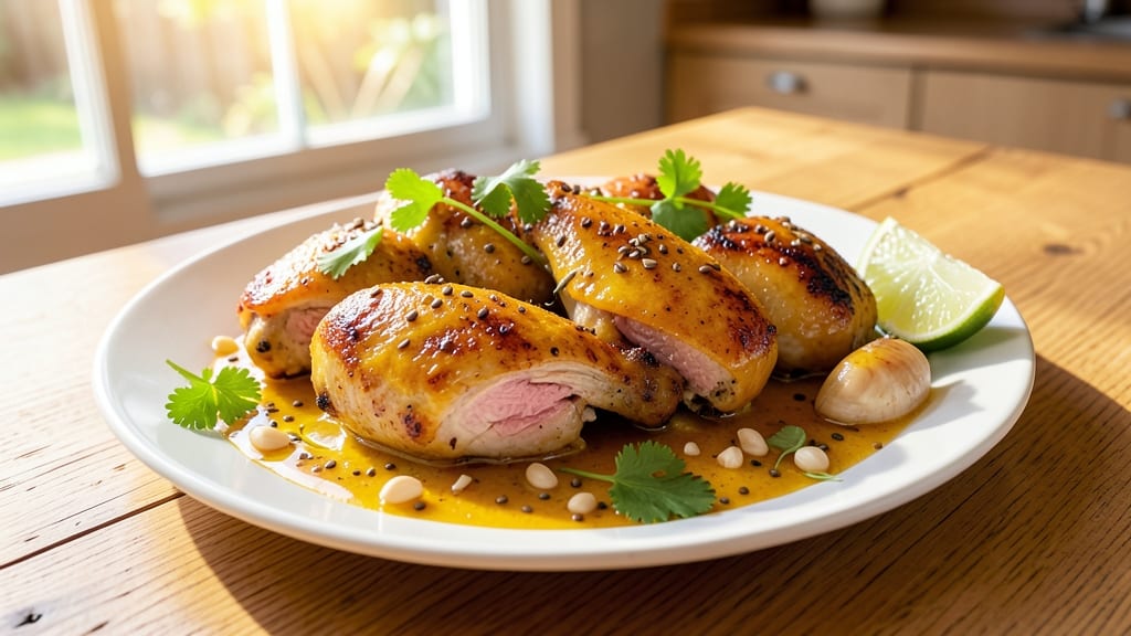 Aji Amarillo Sauce Viva Chicken Recipe: Spicy Yellow Chili Heat With Crispy Skin
