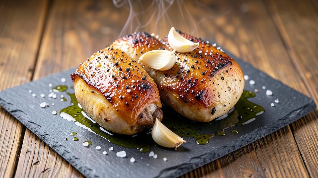 Baked Chicken in Olive Oil Recipe: Golden Crust, Juicy Centers Without Brining