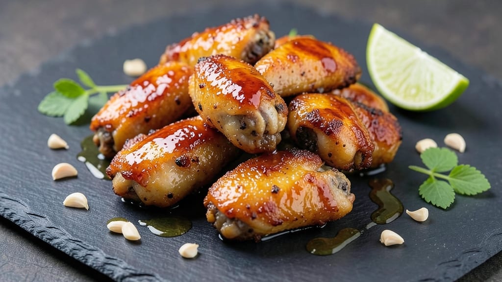 Baked Skinless Chicken Wings Recipe: Honey-Lime Glaze That Caramelizes to Sticky Sweetness