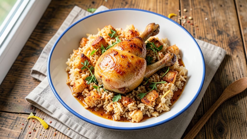 Baked Chicken With Knorr Rice Recipe: One-Pan Dinner With Fluffy Rice and Juicy Bites