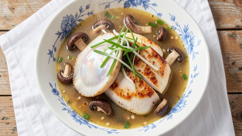 Abalone Ginseng Chicken Soup Recipe: Umami-Rich Broth with Velvety Texture