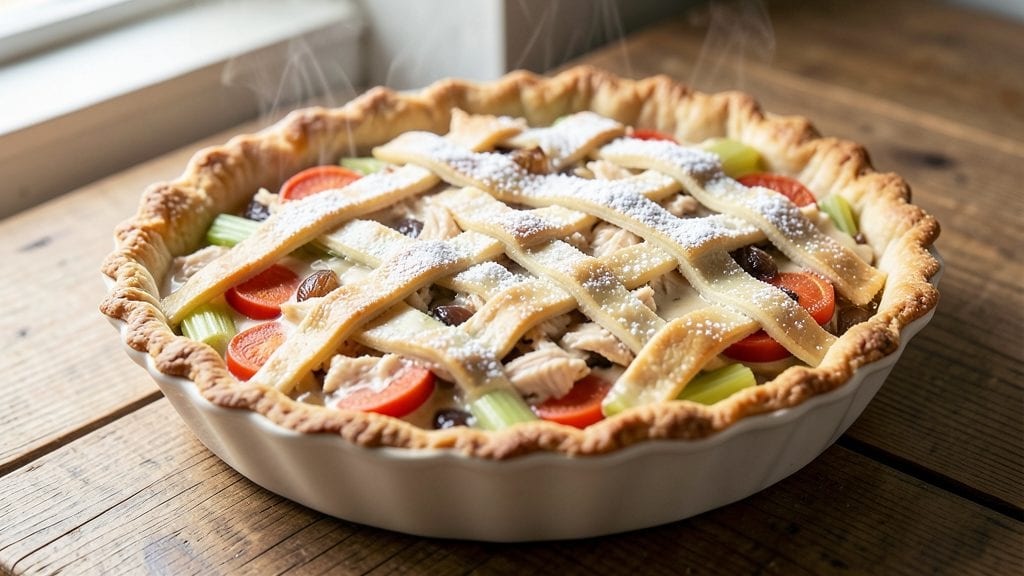 Grandma's Chicken Pot Pie Recipe: Flaky Crust Hugs Savory Filling