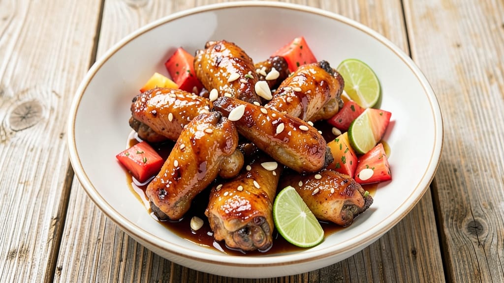 Hawaiian Chicken Wings Recipe: Pineapple-Glazed Crunch With Tangy Lime Zing