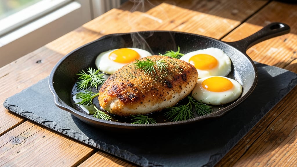 Hidden Valley Ranch Seasoning Chicken Recipe: Crispy Baked Chicken With Herby Dill Drizzle
