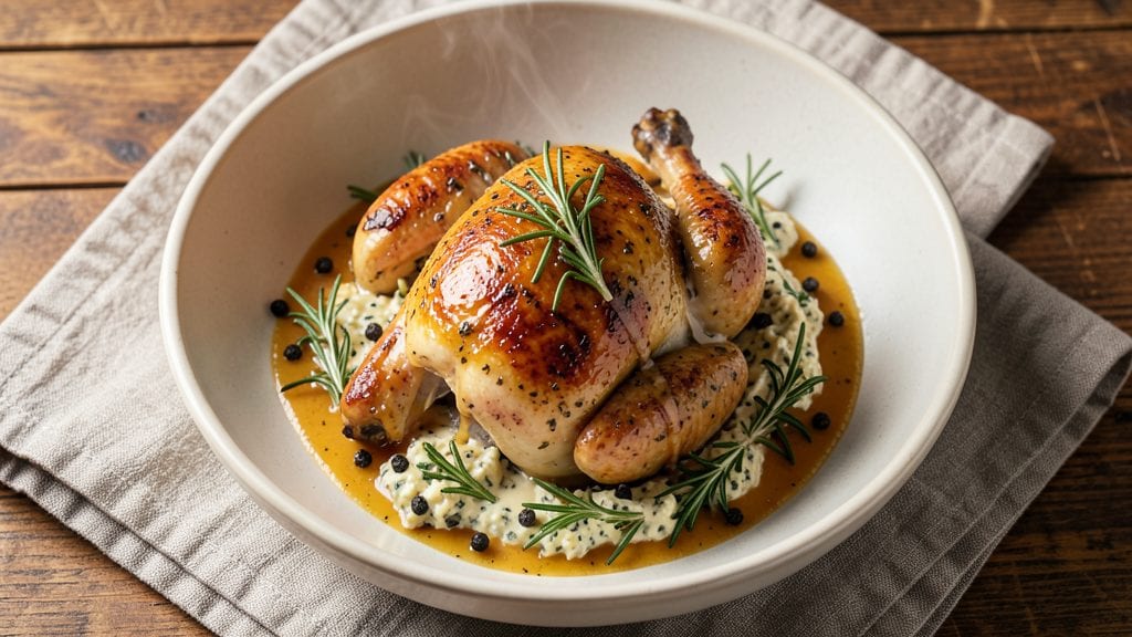 Ina Garten's Chicken Recipe: Herb-Roasted Juiciness With Crispy Skin