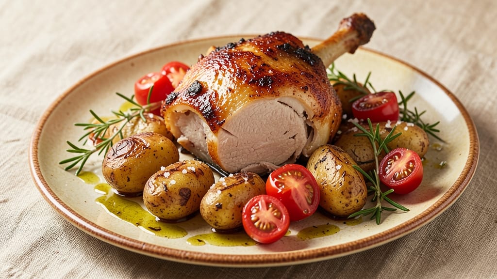 Jamie Oliver's Chicken, Potato, and Tomato Recipe: One-Pan Rustic Harmony