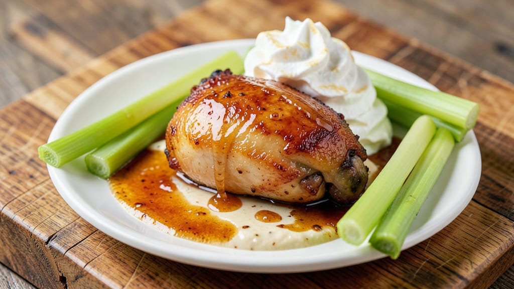 Marry Me Chicken Pioneer Woman Recipe: Crispy Celery Crown Over Juicy Vanilla-Braised Bites