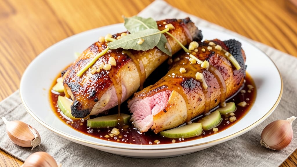 Pickled Chicken Recipe: Tart Vinegar-Braised Crispy Skin