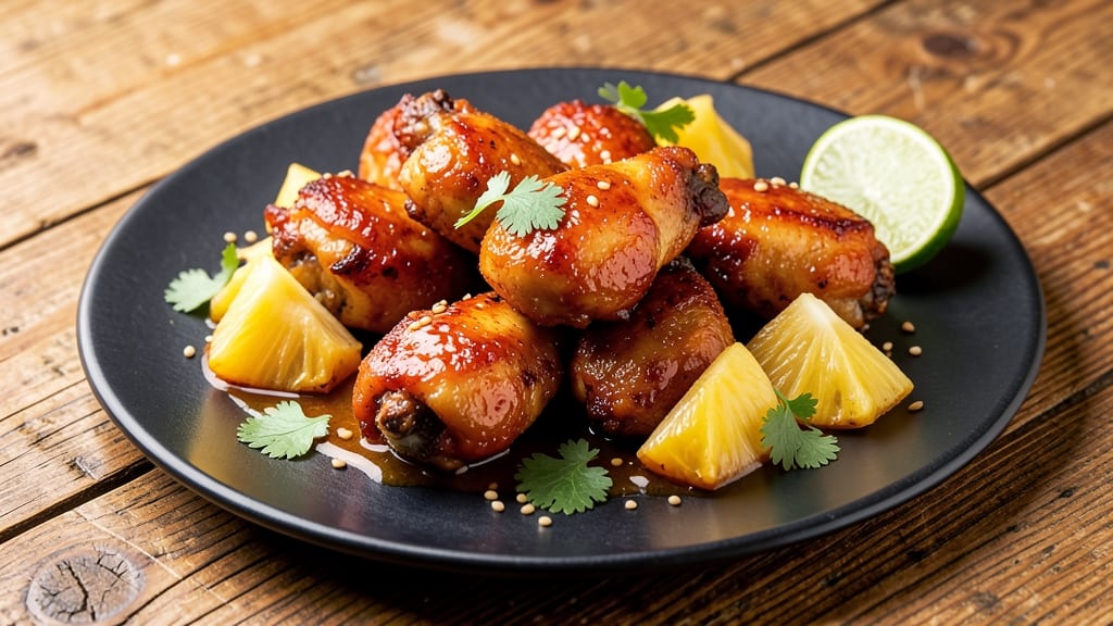 Pineapple Chicken Wings Recipe: Tropical Glaze That Sticks to Every Bite