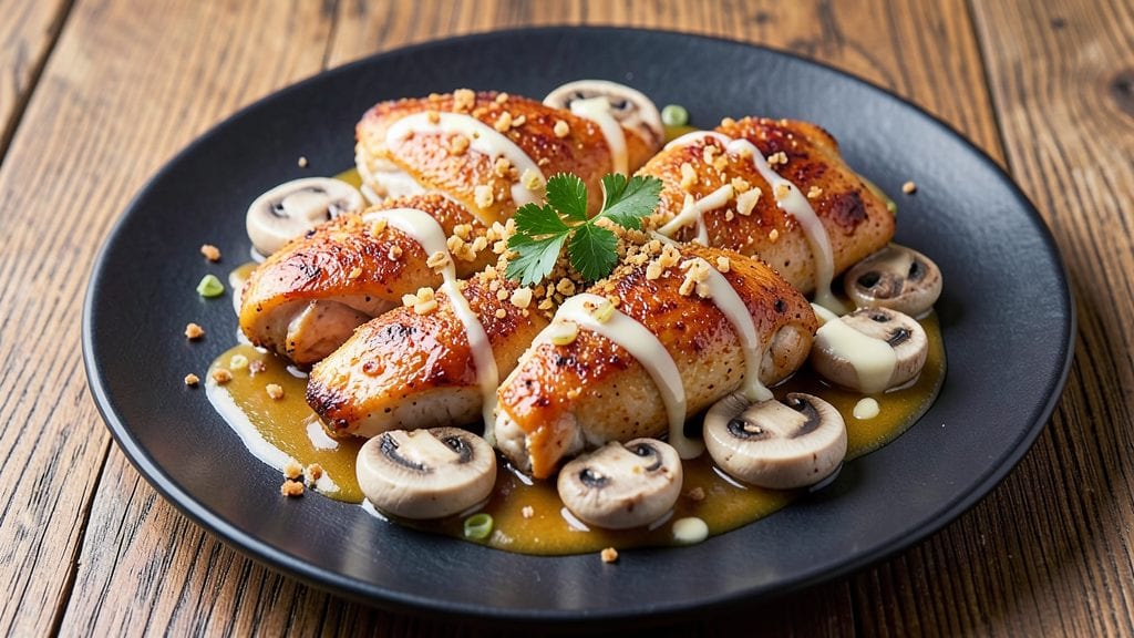Pioneer Woman Chicken À La King Recipe: Creamy Mushroom Sauce With Crispy Celery Crown