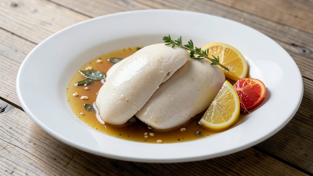Poached Chicken Recipe: Silky-Smooth Skin and Juicy Centers