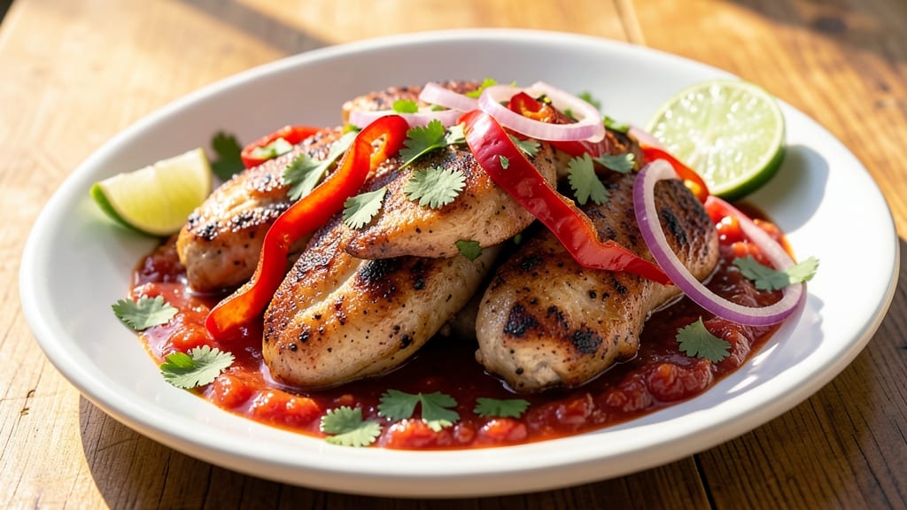 Salsa Chicken Recipe: Zesty Lime and Cilantro Crisp in 25 Minutes