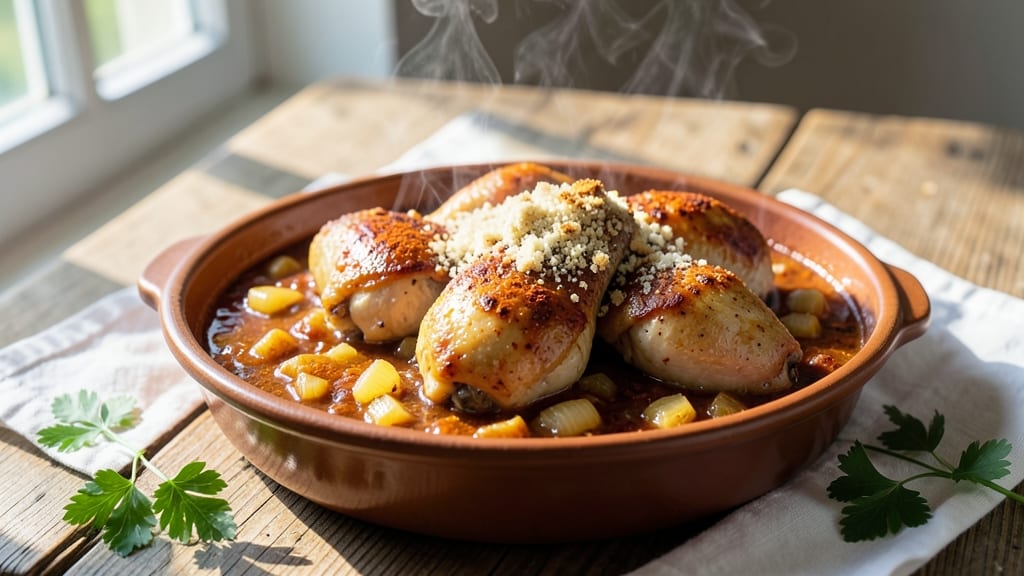 Traditional Hungarian Chicken Paprikash Recipe: Slow-Simmered Spice and Creamy Richness
